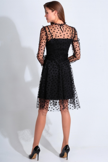Вечернее платье Golden Valley 4436 черный размер 44-50 #3