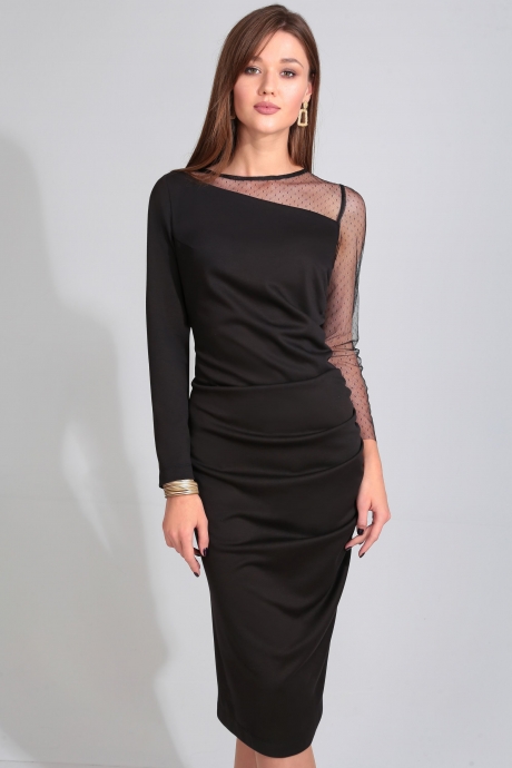 Вечернее платье Golden Valley 4608-1 черный размер 42-48 #1