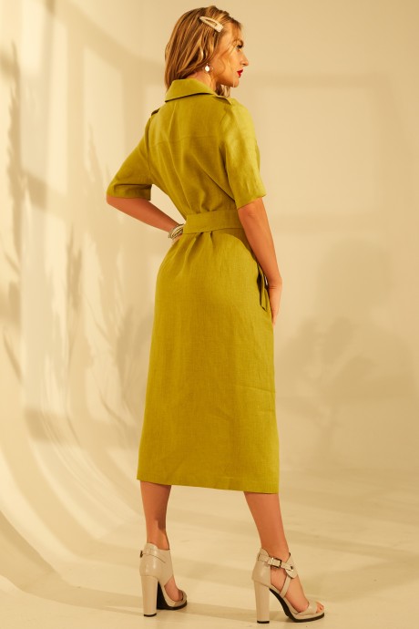 Платье Golden Valley 4671 оливковый размер 42-52 #3