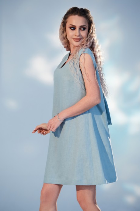Платье Golden Valley 4729 голубой размер 42-48 #1