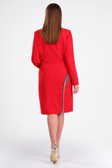 Вечернее платье Golden Valley 4786 красный размер 44-50 #2