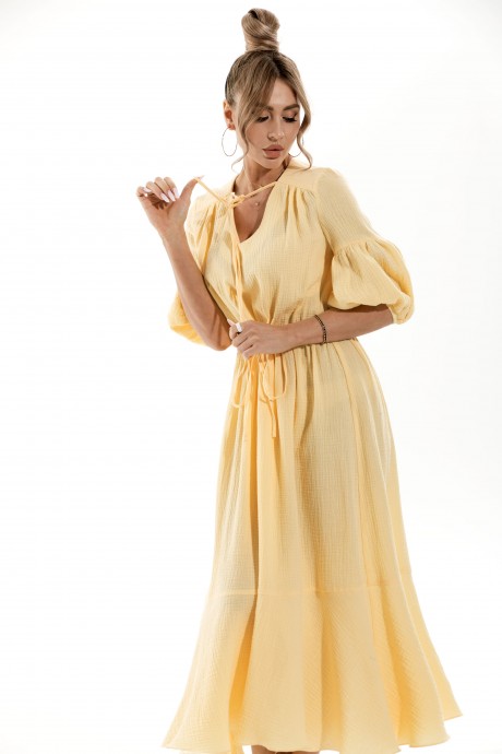 Платье Golden Valley 4830 желтый размер 42-50 #2