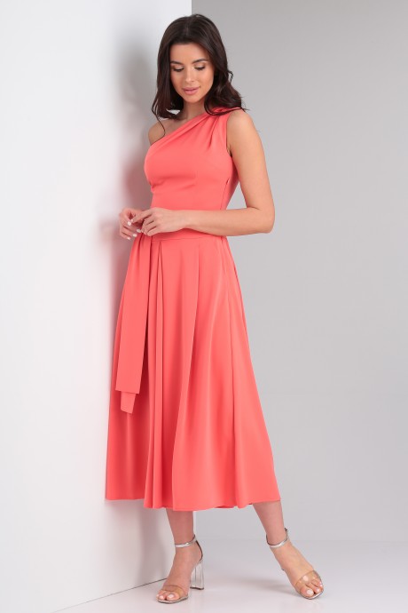 Вечернее платье Golden Valley 4354 светло-красный размер 42-48 #2