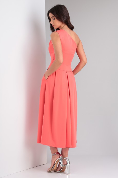 Вечернее платье Golden Valley 4354 светло-красный размер 42-48 #3