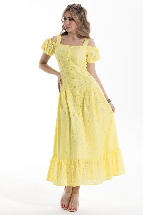Платье Golden Valley 4826 желтый размер 42-52 #1