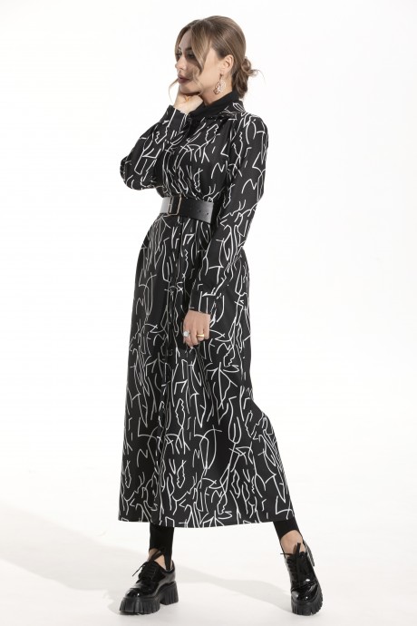 Платье Golden Valley 4870 черный размер 42-52 #4