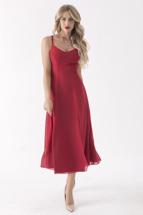 Вечернее платье Golden Valley 4785 красный размер 44-50 #3