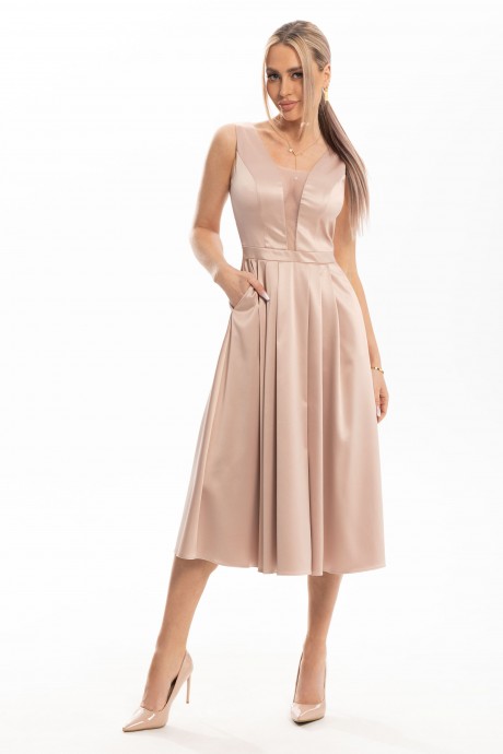 Вечернее платье Golden Valley 4884 бежевый размер 42-50 #1