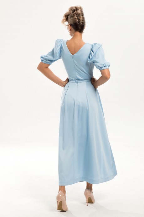 Вечернее платье Golden Valley 4885 голубой размер 42-50 #3