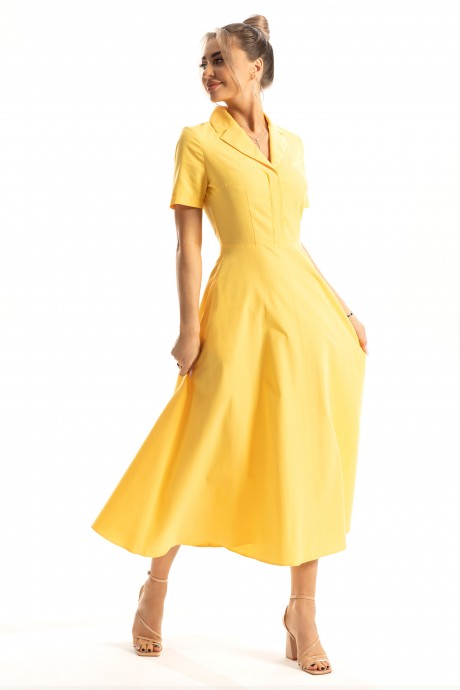 Платье Golden Valley 4926 желтый размер 42-52 #1