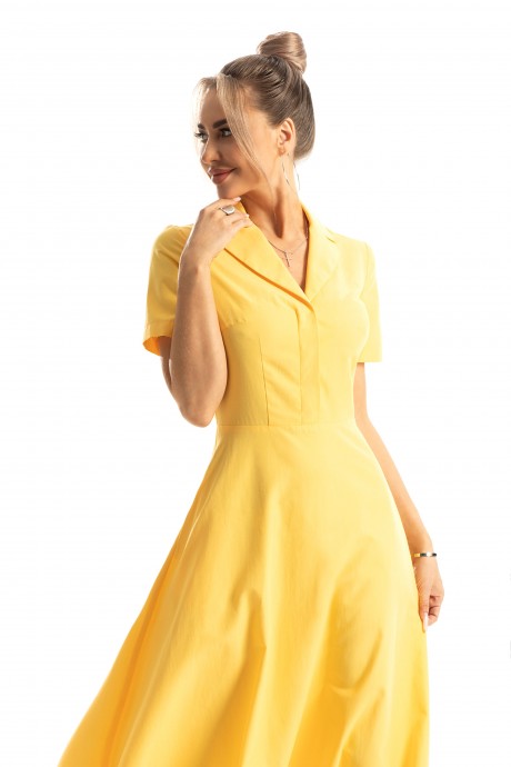 Платье Golden Valley 4926 желтый размер 42-52 #2