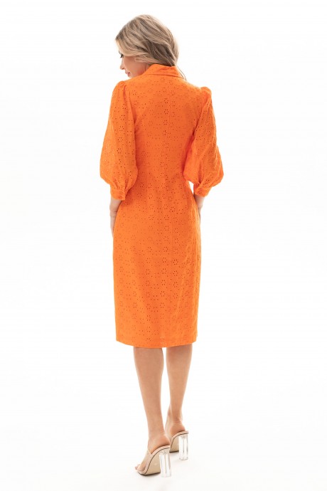 Платье Golden Valley 4910 оранжевый размер 42-52 #3