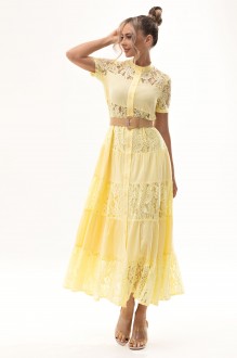 Платье Golden Valley 4917 желтый #1