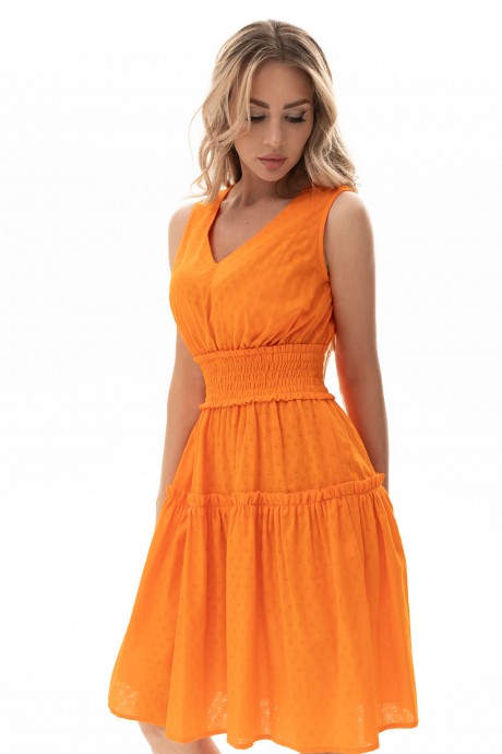 Платье Golden Valley 4823 оранжевый размер 44-50 #2