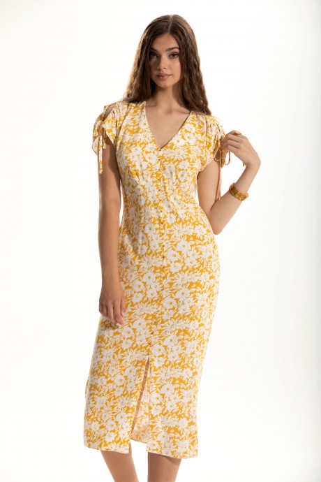 Платье Golden Valley 4751 желтый размер 44-50 #2