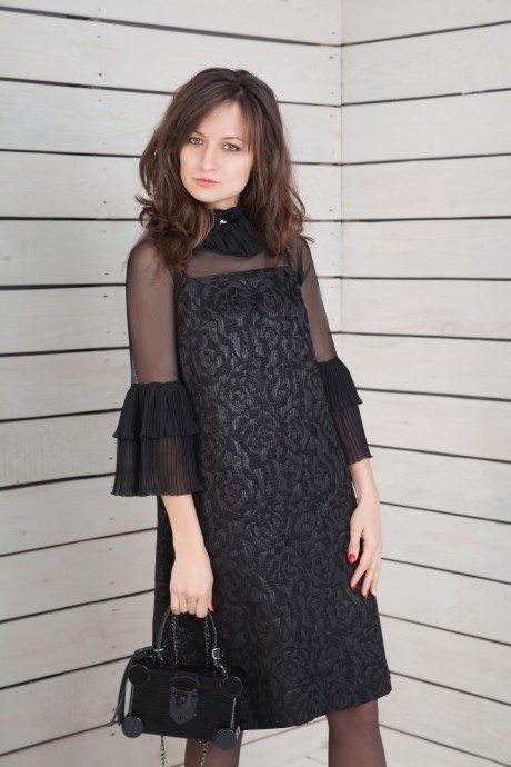 Вечернее платье ElPaiz 284 черный размер 42-46 #1
