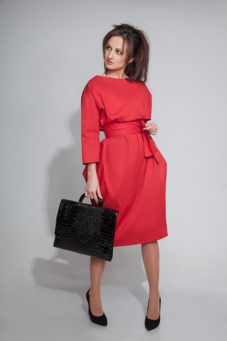 Платье ElPaiz 298 красный размер 44-50 #1