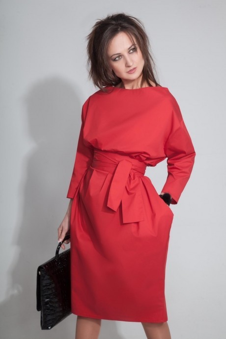 Платье ElPaiz 298 красный размер 44-50 #2