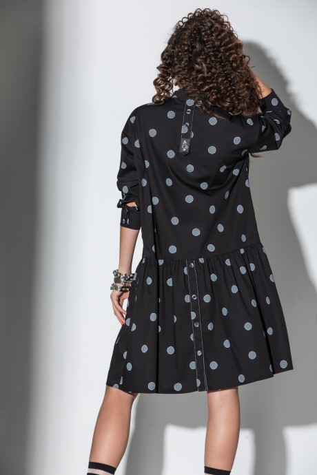 Платье ElPaiz М 622 черный размер 42-46 #2