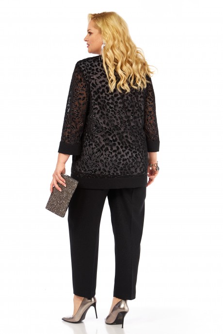 Блузка Элль-Стиль 2435 а черный размер 56-62 #8