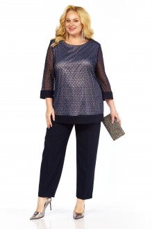 Костюм/комплект Элль-Стиль 2435 /1 темно-синий #1