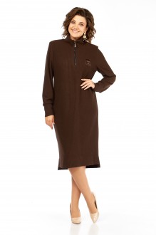 Платье Элль-Стиль 2440 шоколад