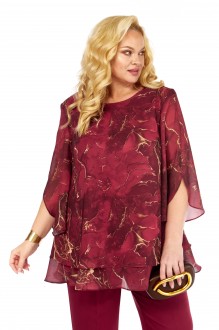 Блузка Элль-Стиль 2213 /10 а винный
