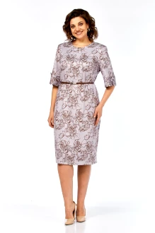Платье Элль-Стиль 2406 /2 пыльная роза
