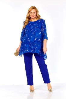 Брючный костюм Элль-Стиль 2263 /15 василек
