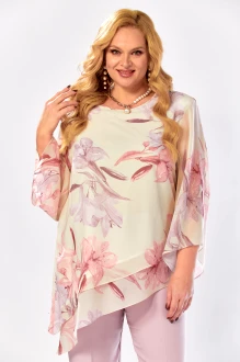 Блузка Элль-Стиль 2459 а пудрово-бежевый