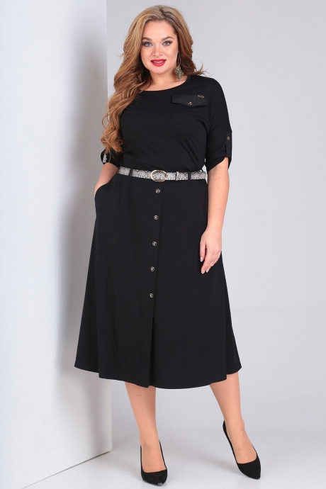 Платье Ollsy 01515 черный размер 50-58 #1
