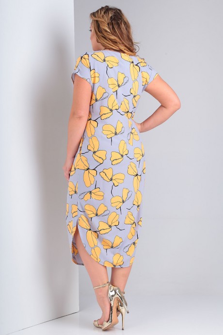 Платье Ollsy 01477 желтые цветы размер 50-58 #3