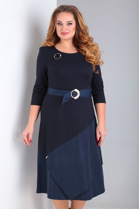 Платье Ollsy 1533 синий размер 50-58 #2