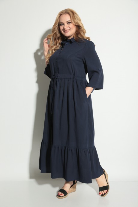 Платье Michel Chic 2051 -1 темно-синий размер 50-56 #1