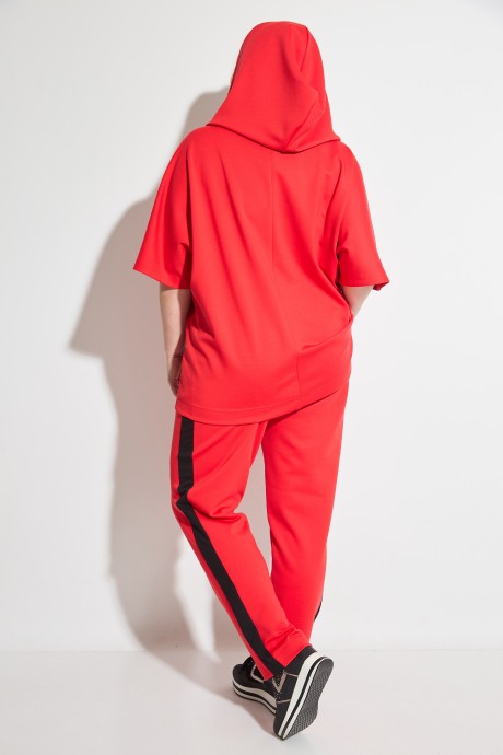 Спортивный костюм Michel Chic 1225 красный размер 48-64 #5