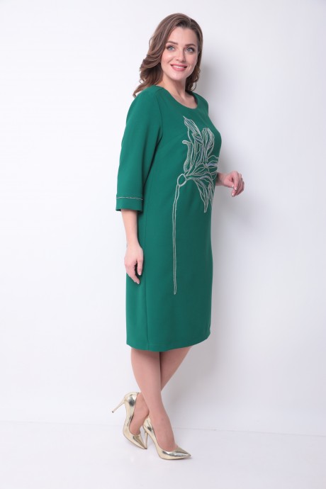 Платье Michel Chic 2081 зелёный размер 50-66 #4