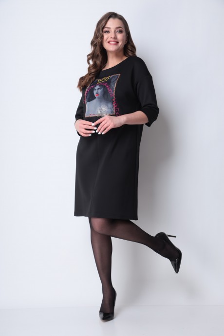 Платье Michel Chic 2092 черный размер 48-68 #1