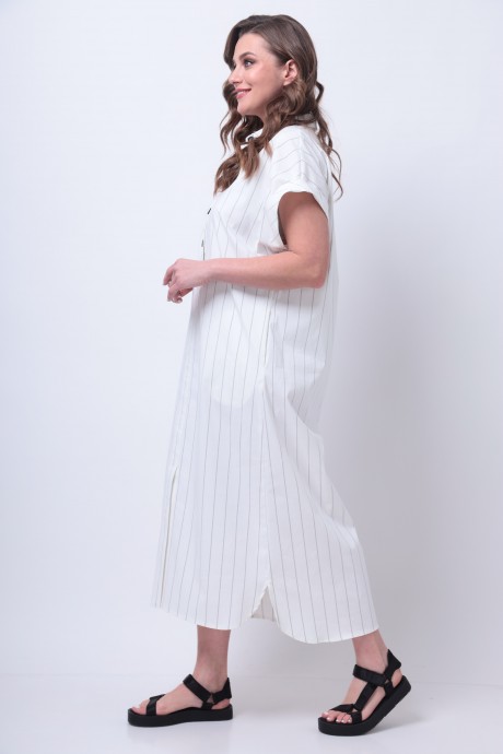 Платье Michel Chic 993 белый размер 48-64 #4