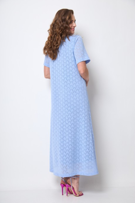 Платье Michel Chic 2095 голубой размер 48-58 #7