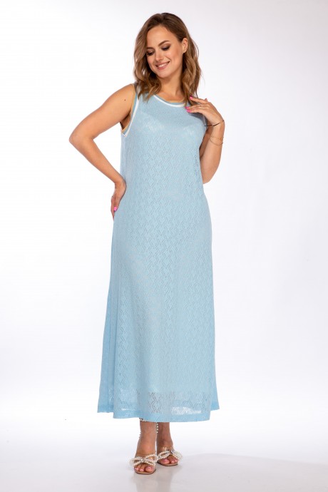 Платье Michel Chic 2097 голубой размер 44-56 #1