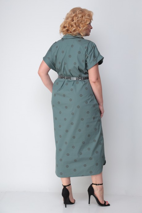 Платье Michel Chic 993 морская волна размер 52-66 #4
