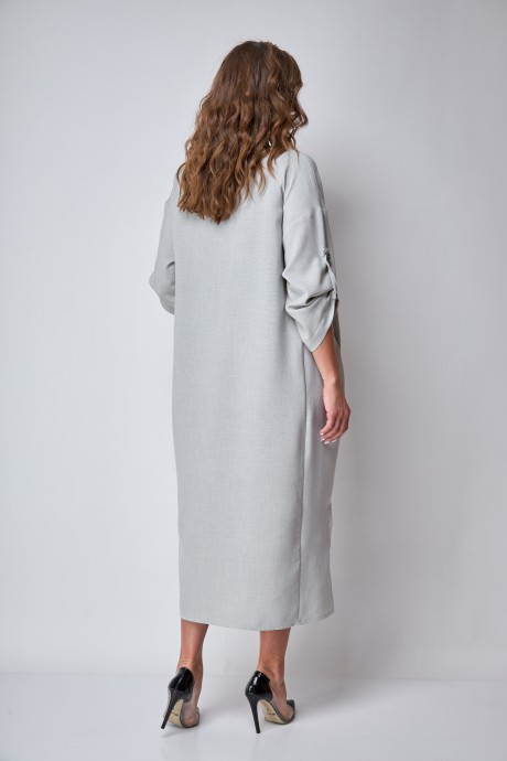 Платье Michel Chic 2094/1 светло-серый размер 46-64 #5