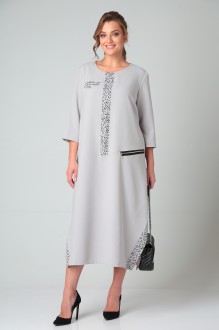 Платье Michel Chic 2073 серый, лео #1