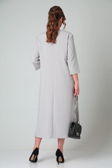Платье Michel Chic 2073 серый, лео размер 50-66 #4