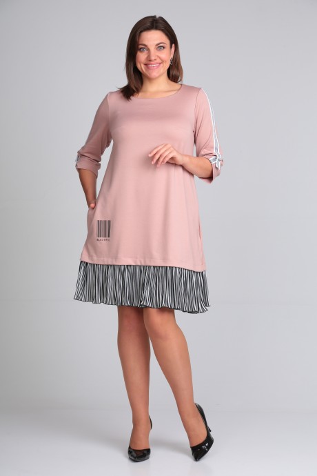 Платье Michel Chic 2084 розовый размер 48-62 #1