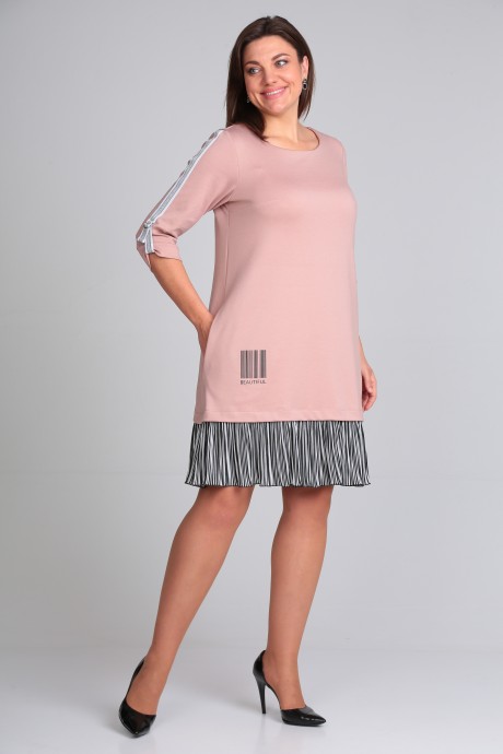 Платье Michel Chic 2084 розовый размер 48-62 #2