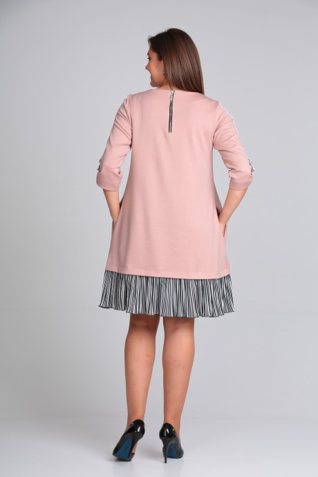 Платье Michel Chic 2084 розовый размер 48-62 #4