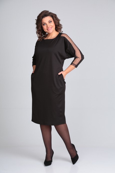 Вечернее платье Michel Chic 2111 черный размер 48-64 #3