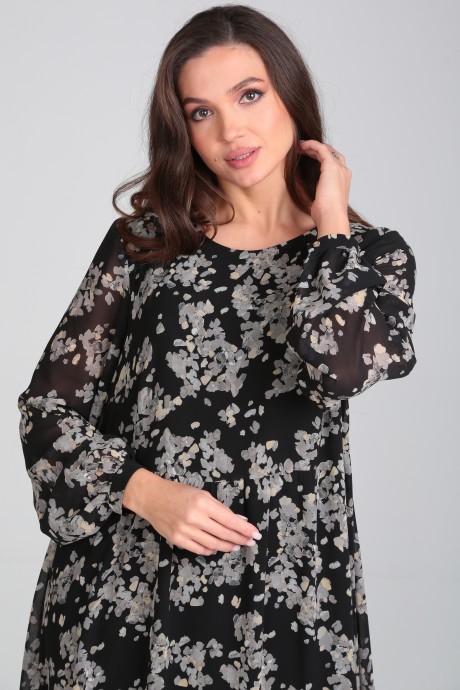 Купить Платье Michel Chic 2073 Серый Лео