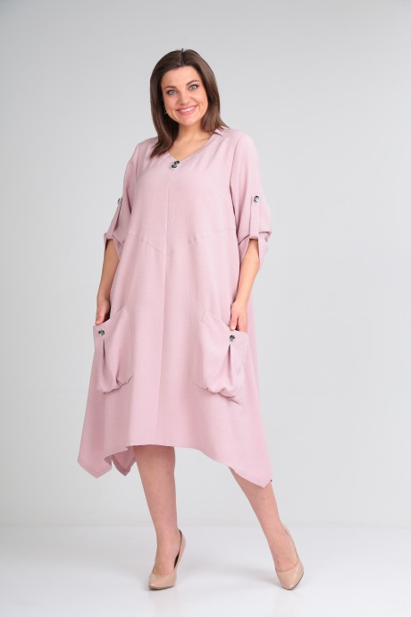 Платье Michel Chic 2119 розовый размер 50-70 #2